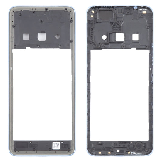 For Xiaomi Redmi A3 Original Middle Frame Bezel Plate (Blue) - Frame Bezel Plate by buy2fix | Online Shopping UK | buy2fix