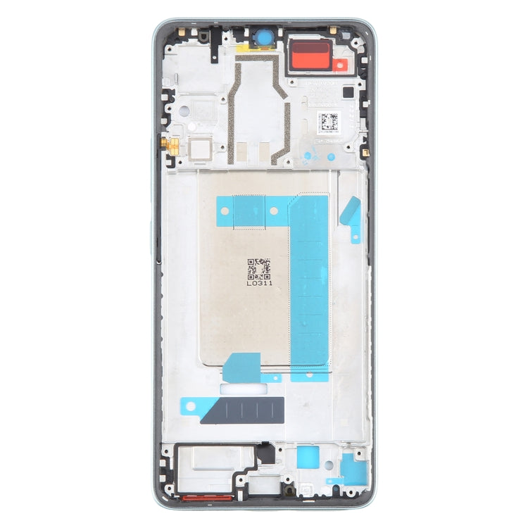 For Xiaomi Poco F6 Original Front Housing LCD Frame Bezel Plate (Green) - Frame Bezel Plate by buy2fix | Online Shopping UK | buy2fix