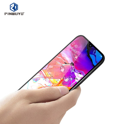 PINWUYO 9H 2.5D Full Glue Tempered Glass Film for Galaxy A70 - Galaxy Tempered Glass by PINWUYO | Online Shopping UK | buy2fix