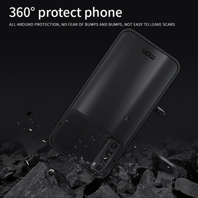 For Huawei nova 7 Pro MOFI Xing Dun Series PC + TPU Anti-peep Waterproof And Anti-drop All-inclusive Protective Shell, Translucent Frosted(Green) - Huawei Cases by MOFI | Online Shopping UK | buy2fix