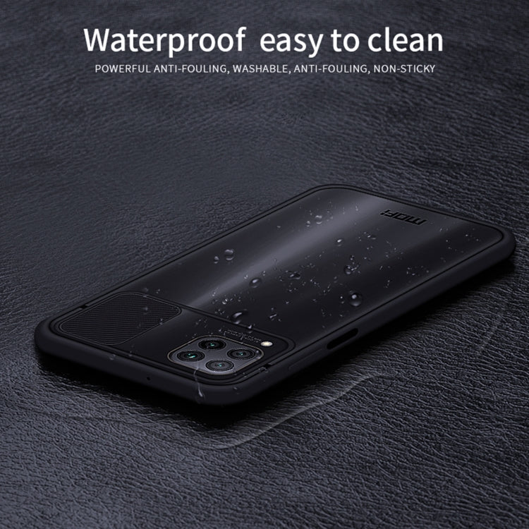 For Huawei P40 lite MOFI Xing Dun Series PC + TPU Anti-peep Waterproof And Anti-drop All-inclusive Protective Shell, Translucent Frosted(Green) - Huawei Cases by MOFI | Online Shopping UK | buy2fix