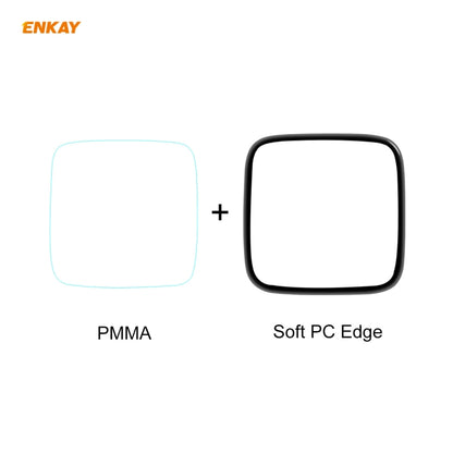 5 PCS For Fitbit Versa 3 / Fitbit Sense ENKAY Hat-Prince 3D Full Screen Soft PC Edge + PMMA HD Screen Protector Film - Screen Protector by ENKAY | Online Shopping UK | buy2fix