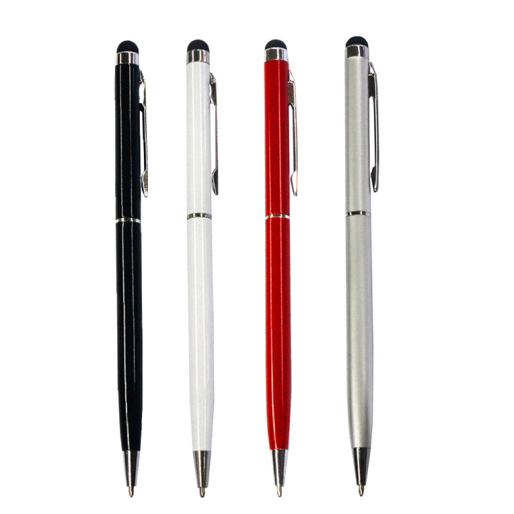 AT-18 3 in 1 Rotary Mobile Phone Touch Screen Handwriting Pen is Suitable for Apple / Huawei / Samsung(White) - Stylus Pen by buy2fix | Online Shopping UK | buy2fix