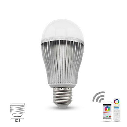 FUT019 9W Dual White LED Bulb 2.4GHZ RF Controllable Wifi Enabled CCT Adjustable Brightness Dimming E26/E27 - Smart Light Bulbs by buy2fix | Online Shopping UK | buy2fix