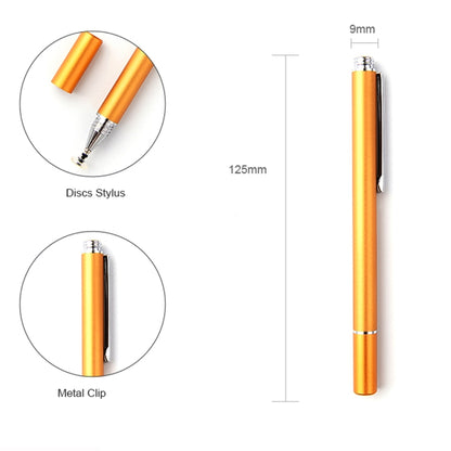 AT-21 Mobile Phone Touch Screen Capacitive Pen Drawing Pen(Gold) - Stylus Pen by buy2fix | Online Shopping UK | buy2fix