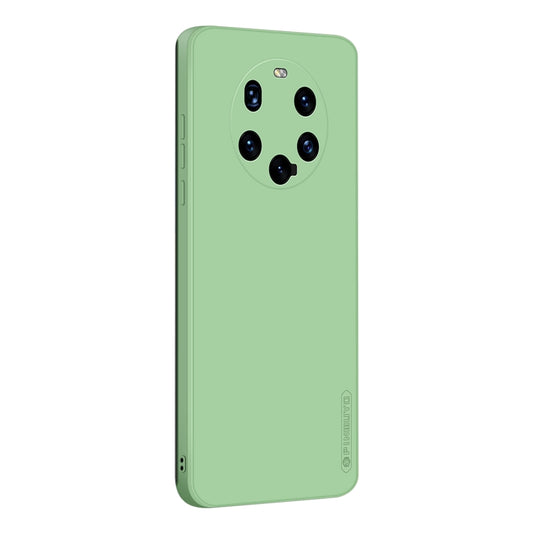 For Huawei Mate 40 Pro+ PINWUYO Sense Series Liquid Silicone TPU Mobile Phone Case(Green) - Huawei Cases by PINWUYO | Online Shopping UK | buy2fix