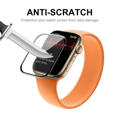 1 PC ENKAY Hat-Prince 3D Curved Edge Full Coverage Full Tempered Glass HD Screen Protector Film For Apple Watch Series 7 45mm(Transparent) - Others by ENKAY | Online Shopping UK | buy2fix