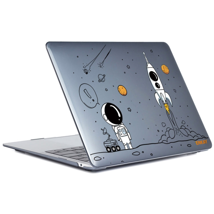 ENKAY Spaceman Pattern Laotop Protective Crystal Case for MacBook Pro 16 inch A2141(Spaceman No.1) - MacBook Pro Cases by ENKAY | Online Shopping UK | buy2fix