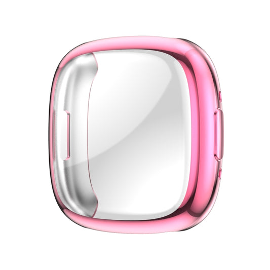 For Fitbit Versa 4 Shockproof TPU Protective Watch Case(Rose Gold) - Watch Cases by buy2fix | Online Shopping UK | buy2fix