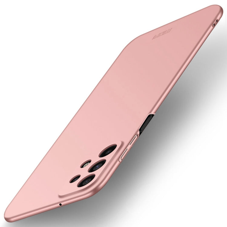 For Samsung Galaxy A23 4G MOFI Frosted PC Ultra-thin Hard Case(Rose gold) - Galaxy Phone Cases by MOFI | Online Shopping UK | buy2fix