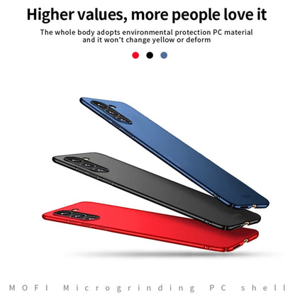 For Samsung Galaxy S23 FE 5G MOFI Frosted PC Ultra-thin Hard Phone Case(Red) - Galaxy S23 FE 5G Cases by MOFI | Online Shopping UK | buy2fix