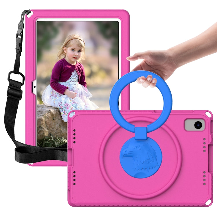 For Samsung Galaxy Tab S6 Lite 2024 EVA Hybrid PC Shockproof Tablet Case with Frame(Rose Red) - Other Galaxy Tab PC by buy2fix | Online Shopping UK | buy2fix