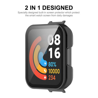 For Redmi Watch 3 ENKAY Hat-Prince Full Coverage PC Frame + Tempered Glass Film Watch Case(Transparent) - Watch Cases by ENKAY | Online Shopping UK | buy2fix