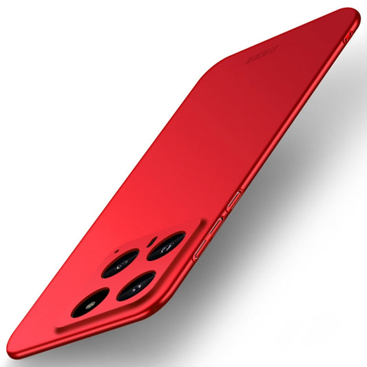 For?Xiaomi 14 MOFI Micro-Frosted PC Ultra-thin Hard Phone Case(Red) - 14 Cases by MOFI | Online Shopping UK | buy2fix