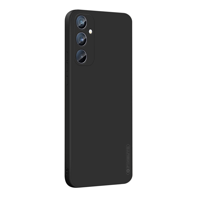 For Samsung Galaxy A55 PINWUYO Sense Series Liquid Silicone TPU Phone Case(Black) - Galaxy Phone Cases by PINWUYO | Online Shopping UK | buy2fix