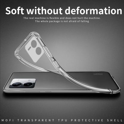 For vivo iQOO Z9 MOFI Ming Series Ultra-thin TPU Phone Case(Transparent) - vivo Cases by MOFI | Online Shopping UK | buy2fix
