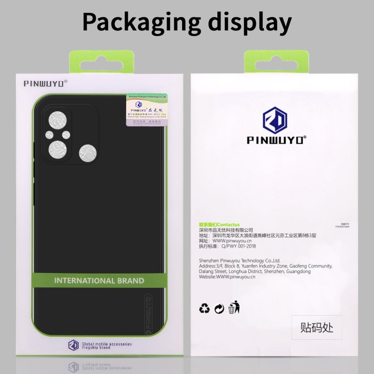 For Xiaomi Redmi Note 13 PINWUYO Sense Series Liquid Silicone TPU Phone Case(Black) - Note 13 Cases by PINWUYO | Online Shopping UK | buy2fix