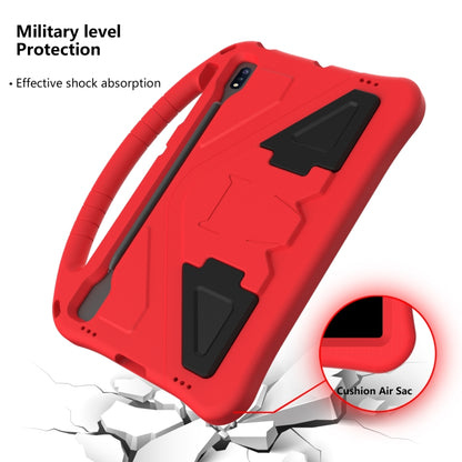 For Samsung Galaxy Tab S10+ 12.4 EVA Shockproof Tablet Case with Holder(Red) - Tab S10+ Cases by buy2fix | Online Shopping UK | buy2fix