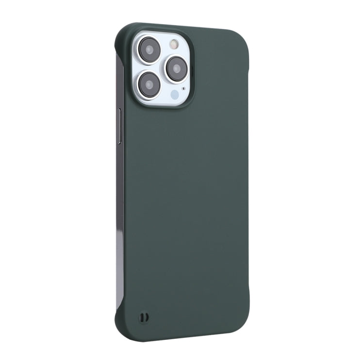 For iPhone 15 Pro ENKAY Ultra-thin Matte Frameless PC Phone Case(Dark Green) - iPhone 15 Pro Cases by ENKAY | Online Shopping UK | buy2fix