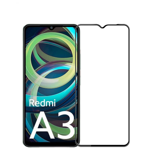 For Xiaomi Redmi A3 PINWUYO 9H 3D  Full Screen Explosion-proof Tempered Glass Film(Black) -  by PINWUYO | Online Shopping UK | buy2fix
