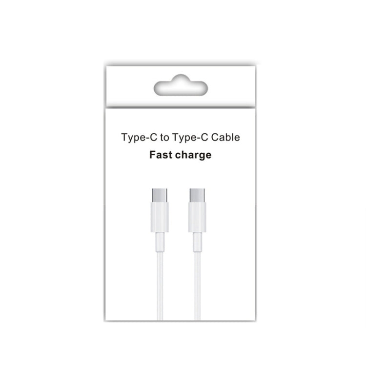 XJ-97 60W 3A USB-C / Type-C to Type-C Fast Charging Data Cable, Cable Length:0.3m - USB-C & Type-C Cable by buy2fix | Online Shopping UK | buy2fix