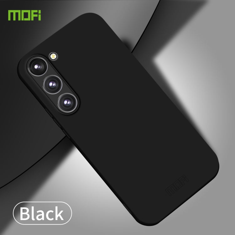 For Samsung Galaxy A54 5G MOFI Qin Series Skin Feel All-inclusive PC Phone Case(Black) - Galaxy Phone Cases by MOFI | Online Shopping UK | buy2fix