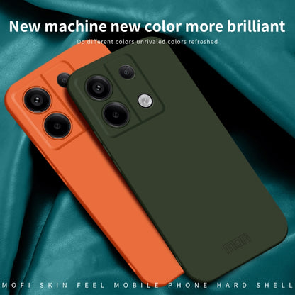 For Xiaomi Redmi Note 13 MOFI Qin Series Skin Feel All-inclusive PC Phone Case(Green) - Note 13 Cases by MOFI | Online Shopping UK | buy2fix