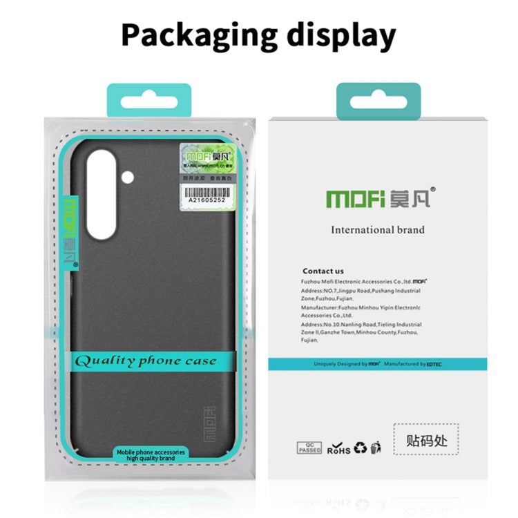 For vivo iQOO Neo9 / Neo9 Pro MOFI Fandun Series Frosted PC Ultra-thin All-inclusive Phone Case(Green) - vivo Cases by MOFI | Online Shopping UK | buy2fix