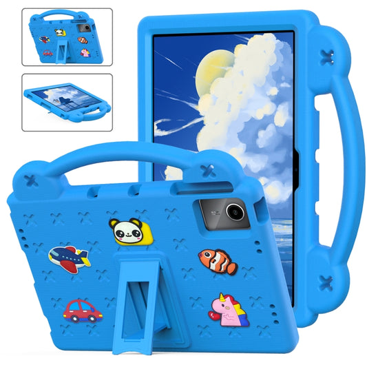For Lenovo Tab M11 / Xiaoxin Pad 2024 Handle Kickstand Children EVA Shockproof Tablet Case(Sky Blue) - Lenovo by buy2fix | Online Shopping UK | buy2fix