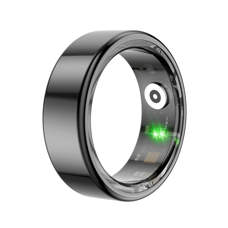 R02 SIZE 8 Smart Ring, Support Heart Rate / Blood Oxygen / Sleep Monitoring / Multiple Sports Modes(Black) - Smart Rings / Smart Telephones by buy2fix | Online Shopping UK | buy2fix