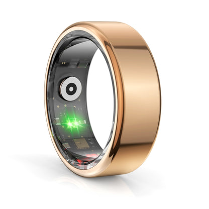 R02 SIZE 9 Smart Ring, Support Heart Rate / Blood Oxygen / Sleep Monitoring / Multiple Sports Modes(Gold) - Smart Rings / Smart Telephones by buy2fix | Online Shopping UK | buy2fix