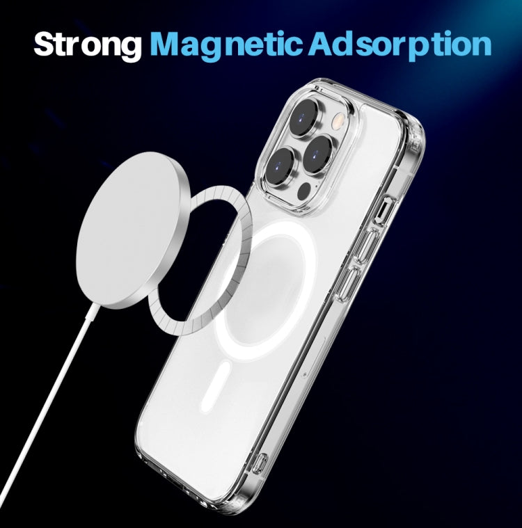 For iPhone 13 Pro NORTHJO 5 in 1 Magsafe Clear Phone Case with 2pcs Screen Film + 2pcs Rear Lens Film - iPhone 13 Pro Cases by NORTHJO | Online Shopping UK | buy2fix