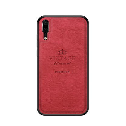 PINWUYO Shockproof Waterproof Full Coverage PC + TPU + Skin Protective Case for Huawei P20(Red) - ASUS Cases by PINWUYO | Online Shopping UK | buy2fix