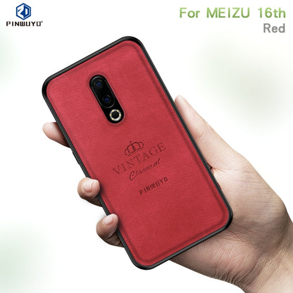 PINWUYO Shockproof Waterproof Full Coverage PC + TPU + Skin Protective Case for Meizu 16th(Brown) - Meizu by PINWUYO | Online Shopping UK | buy2fix