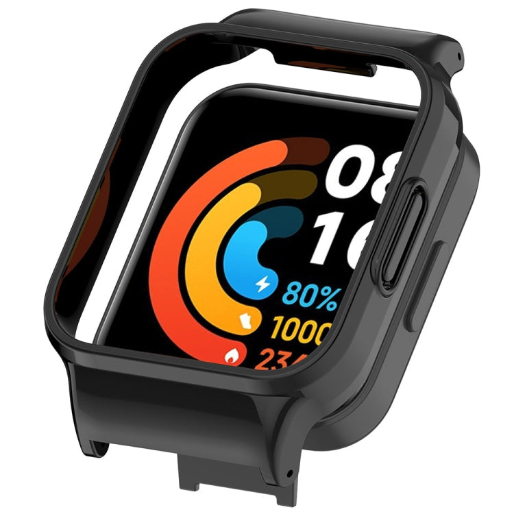 For Redmi Watch 4 Half Pack PC Watch Protective Case(Black) - Watch Cases by buy2fix | Online Shopping UK | buy2fix