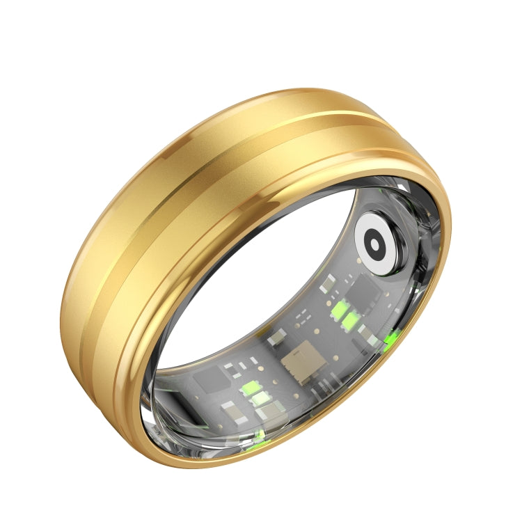 R06 SIZE 8 Smart Ring, Support Heart Rate / Blood Oxygen / Sleep Monitoring / Multiple Sports Modes(Gold) - Smart Rings / Smart Telephones by buy2fix | Online Shopping UK | buy2fix