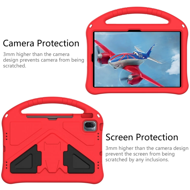 For Huawei Matepad SE 11 2024 EVA Shockproof Tablet Case with Holder(Red) - Huawei by buy2fix | Online Shopping UK | buy2fix