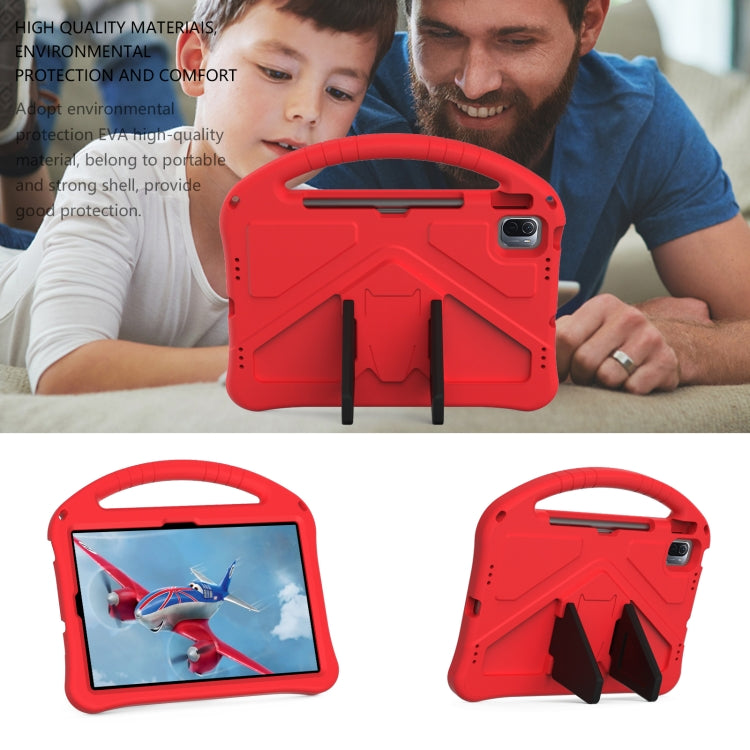 For Huawei Matepad SE 11 2024 EVA Shockproof Tablet Case with Holder(Red) - Huawei by buy2fix | Online Shopping UK | buy2fix