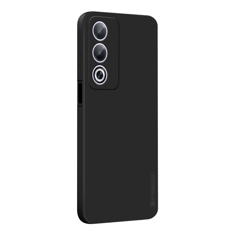 For OPPO A3 Pro Global PINWUYO Sense Series Liquid Silicone TPU Phone Case(Black) - OPPO Cases by PINWUYO | Online Shopping UK | buy2fix