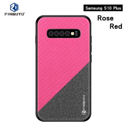PINWUYO Honors Series Shockproof PC + TPU Protective Case for Galaxy S10 Plus(Red) - Galaxy Phone Cases by PINWUYO | Online Shopping UK | buy2fix