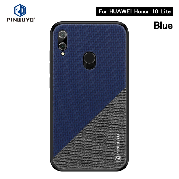 PINWUYO Honors Series Shockproof PC + TPU Protective Case for Huawei Honor 10 Lite / P Smart 2019(Black) - Honor Cases by PINWUYO | Online Shopping UK | buy2fix