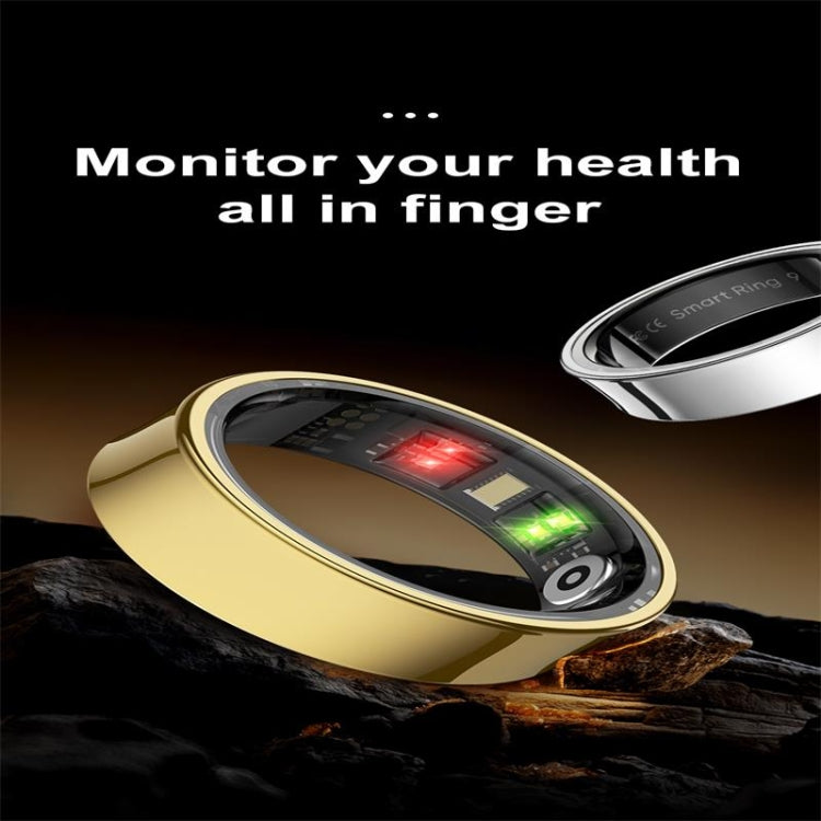 R09 SIZE 11 Smart Ring, Support Heart Rate / Blood Oxygen / Sleep Monitoring / Multiple Sports Modes(Black) - Smart Rings / Smart Telephones by buy2fix | Online Shopping UK | buy2fix