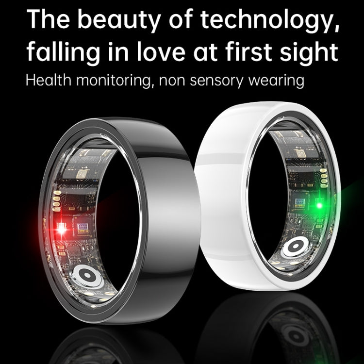 R1000 SIZE 9 Smart Ring, Support Heart Rate / Blood Oxygen / Sleep / Multiple Sports Modes(Black) - Smart Rings / Smart Telephones by buy2fix | Online Shopping UK | buy2fix