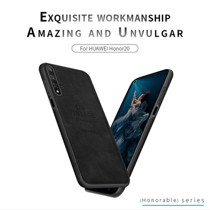 PINWUYO Shockproof Waterproof Full Coverage PC + TPU + Skin Protective Case for Huawei Honor 20(Black) - Honor Cases by PINWUYO | Online Shopping UK | buy2fix