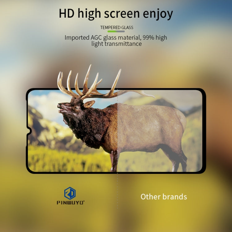 For Xiaomi 9 Pro PINWUYO 9H 2.5D Full Screen Tempered Glass Film(Black) -  by PINWUYO | Online Shopping UK | buy2fix