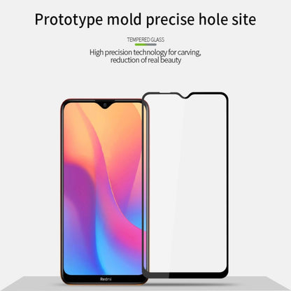 For Xiaomi RedMi 8A PINWUYO 9H 2.5D Full Screen Tempered Glass Film(Black) -  by PINWUYO | Online Shopping UK | buy2fix