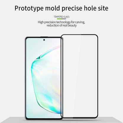 For Galaxy A81 / Note 10 Lite MOFI 9H 2.5D Full Screen Tempered Glass Film(Black) - Galaxy Tempered Glass by MOFI | Online Shopping UK | buy2fix