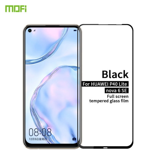 For Huawei P40 Lite / Nova 6 SE MOFI 9H 2.5D Full Screen Tempered Glass Film - Huawei Tempered Glass by MOFI | Online Shopping UK | buy2fix