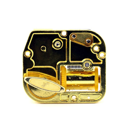 Eight-tone Gold-plated Bar Repair Parts DIY Sky City Paperback Music Box(Happy Birthday) - Music Box by buy2fix | Online Shopping UK | buy2fix