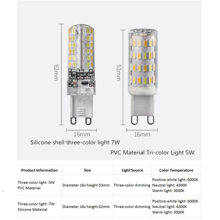 3W G9 LED Energy-saving Light Bulb Light Source(Neutral Light) - LED Blubs & Tubes by buy2fix | Online Shopping UK | buy2fix